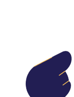 Gif animé coeur main